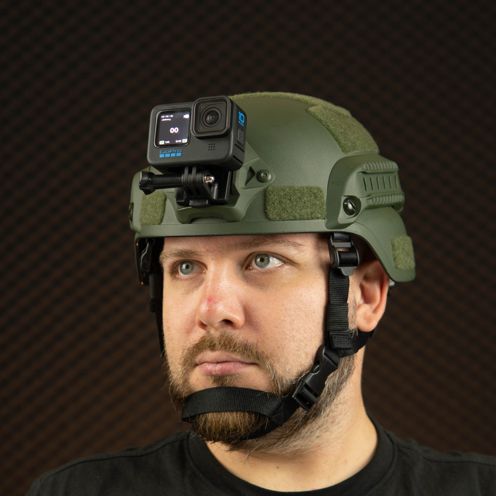 Крепление на тактический шлем NVG для GoPro / DJI / SJCAM (металл)